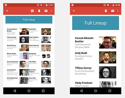 Artikel: Responsive Email Layouts for Gmail App