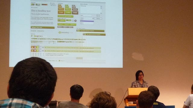 On Stage, Frontend Conference Zurich 2011