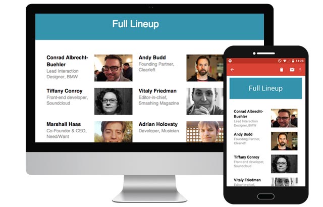 UX Munich: Responsive Email for Gmail and Android Too