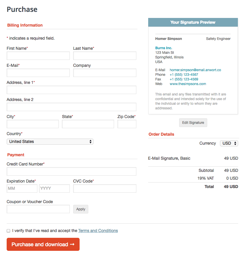 Antwort billing UI, more complicated than thought