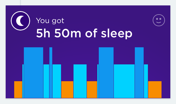 Jawbone UP tracks your sleep