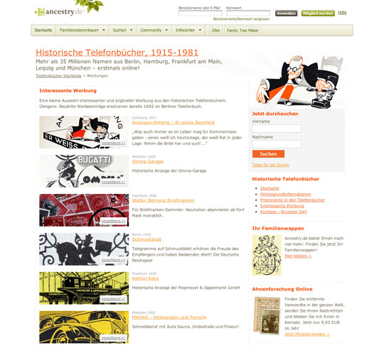 Sample Vintage Ads