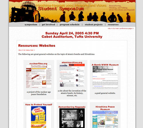 Online Resources Page