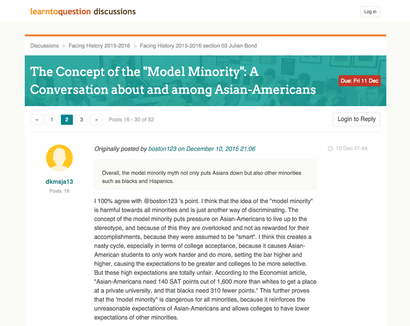 Topic Page showing posts