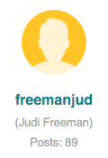 Showing the real name speeds up grading. Example shows teacher.
