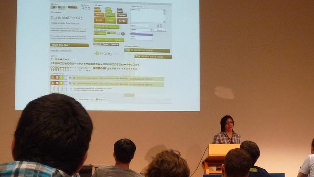 On Stage, Frontend Conference Zurich 2011