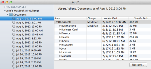 Arq Interface
